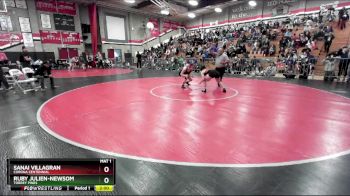 130 lbs Quarterfinal - Sanai Villagran, Corona Centennial vs Ruby Julien-Newsom, Torrey Pines