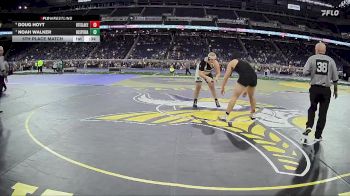 D4-285 lbs 5th Place Match - Noah Walker, Hesperia vs Doug Hoyt, Otisville LakeVille Memorial