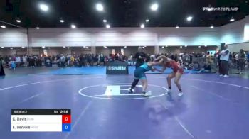 152 lbs Prelims - Caitlyn Davis, Florida vs Emily Gervais, Massachusetts