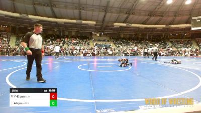 55 lbs Round Of 32 - Phillip Yang-Elson, Summit Wrestling Academy vs Jalen Alejos, Ares Wrestling Club