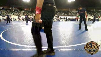 142 lbs 2nd Place - Daisie Bledsoe, Woodland Wrestling Club vs Miangel Davis Jackson, Team Tulsa Wrestling Club