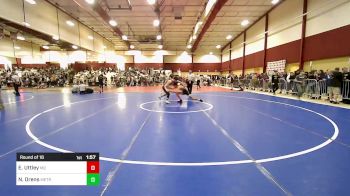 132 lbs Round Of 16 - Ethan Uttley, Mayo Quanchi vs Noah Orens, MetroWest United