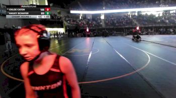 Champ. Round 1 - Hailey Schafer, Miller/Highmore-Harrold vs Chloe Caton, Yankton