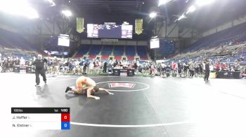 195 lbs Cons 8 #1 - Josh Hoffer, Illinois vs Nathan Elstner, Illinois