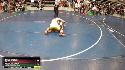 145 lbs Cons. Round 3 - Nicolas Ayala, Wayne Wrestling Club vs Titus Dansie, JWC