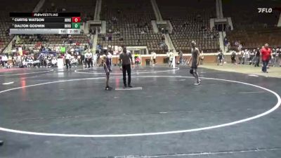 7A 106 lbs Quarterfinal - Dalton Godwin, Baker HS vs Curtis Watson, Alma Bryant