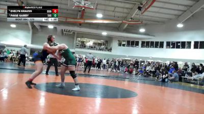 170 lbs Semifinal - Evelyn Krauss, Delaware Hayes vs Paige Gamby, Tinora High School