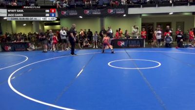 78 lbs Cons. Sub-rd Of 16 - Wyatt Gaul, Colon Wrestling Academy vs Jace Caves, Askren Wrestling Academy