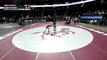 120 lbs Cons. Round 1 - Isabella Juliano, Bay Shore vs Emma Palencia, Roslyn