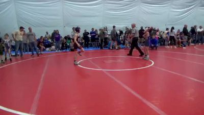 82 lbs Round Of 16 - Braden Boardman, Shippensburg vs Crosby Johnson, New Bloomfield