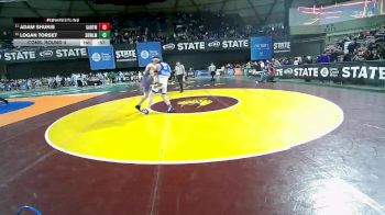 Boys 3A 175 lbs Cons. Round 4 - Logan Torset, Sedro-Woolley vs Adam Shukis, Garfield