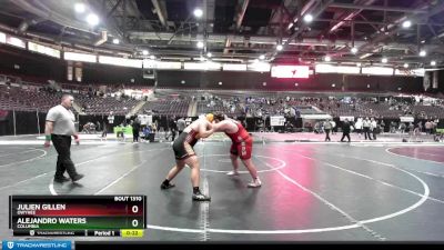 285 lbs Cons. Round 3 - Alejandro Waters, Columbia vs Julien Gillen, Owyhee