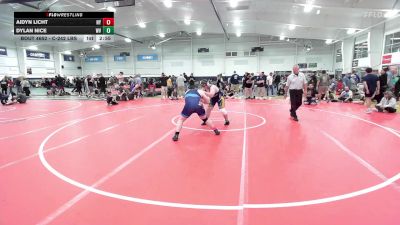 C-242 lbs Consi Of 8 #1 - Aidyn Licht, NY vs Dylan Nice, WV