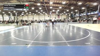 85 lbs Semifinal - Chase Reynolds, CT vs Marco Minelli, NY