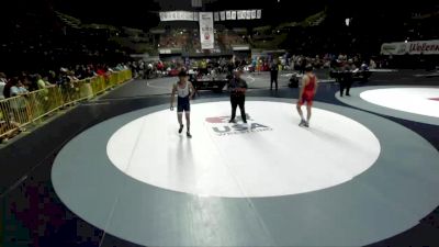 144 lbs Quarters - Cael Humphrey, High Desert Wrestling Club vs Emiliano Lopez, Bullard High School Wrestling