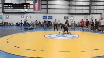 157 lbs 1 - Jack Adams, JAMES ISLAND WRESTLING CLUB vs Gavin Hart, WAXHAW WRESTLING