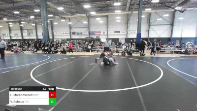 137 lbs Rr Rnd 2 - Leonardo Marchessault, Patriot Mat Club vs Vance Schaus, Top Fuelers WC