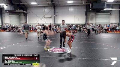 95/101 Round 3 - Eli Garcia, Reverence Wrestling Club vs Ray Johnson, Spartan Wrestling Club