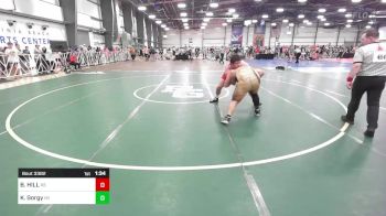 220 lbs Round Of 64 - Brayden HILL, KS vs Kerolos Gorgy, NY