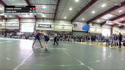 157 lbs Cons. Round 3 - Caedon Johnson, Spanish Springs vs Jhmai Boyd, Basic