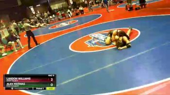 2 lbs Semifinal - Alex Mathias, Pace Academy vs Landon Williams, Dade County