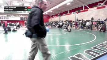 126 lbs Cons. Round 3 - Titan Estep, Windsor vs Asa Pelletier, Las Lomas