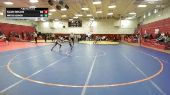 132 lbs Cons. Round 3 - Mateo Lemos, Maria Carrillo vs Amari Mirlohi, Benicia