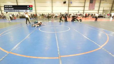 170 lbs Consi Of 16 #1 - Jack Degl, NY vs Jack Hayes, PA