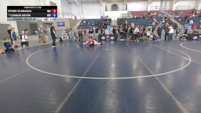 110 lbs Champ. Rd Of 32 - Ryder Klobassa, Viking Wrestling Club vs Carson Beyer, Nevada Elite Wrestling