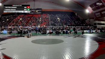 6A 144 lbs Cons. Round 2 - Peyton Gurney, Ridgevue vs Kaikoa Racca, Mountain View