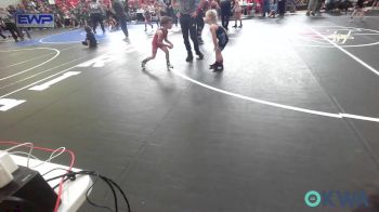 49 lbs Quarterfinal - Brandon Steeprock, Bartlesville Wrestling Club vs Brooks Baxter, Claremore Wrestling Club