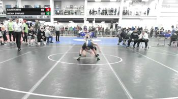 94 lbs 3rd Place - Liam Ivatts, New England Gold WC vs Aidan Shirazi, Doughboys WC