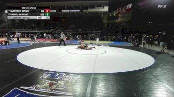 113 lbs Champ. Round 1 - Gurnoor Singh, Ripon vs Daniel Narvaez, Lathrop