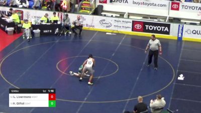 124 lbs Round Of 64 - Landon Livermore, Montgomery vs Hans Gilfoil, Central Dauphin