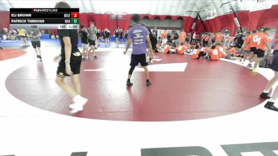 126 lbs Round 1 (8 Team) - Patrick Timmons, Waukee Warriors vs Eli Brown, Glenbrook South B
