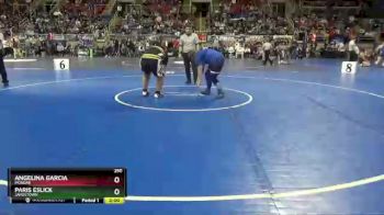 250 lbs Semifinal - Angelina Garcia, MonDak vs Paris Eslick, Jamestown