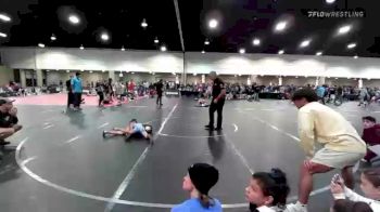 56 lbs Rr Rnd 1 - Meyer Montour, Panhandle Allstarts: The Juggernauts vs Reef Hubbard, Team Alpha Miami