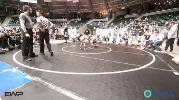 52 lbs Rr Rnd 1 - Kayde Legg, Keystone Kids Wrestling Club vs Camden Holden, Oklahoma Strong- White 9U