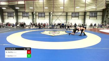 197 lbs Consi Of 16 #2 - William Maffei, Wesleyan vs Theo Santos, Massachusetts