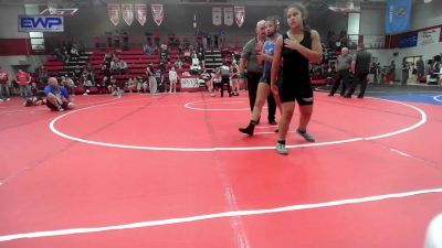 180 lbs Rr Rnd 2 - Alyvia Edwards, Wagoner Takedown Club vs Jaylee Farley, Grove Takedown Club