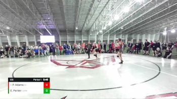 125 lbs Cons. Round 4 - Payton Adams, Grand County vs Emma Parker, Carbon