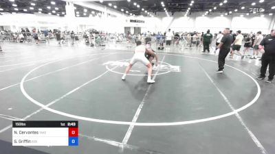 150 lbs Consi Of 8 #2 - Nathaniel Cervantes, Takedown Industries vs Sean Griffin, 209 Wrestling