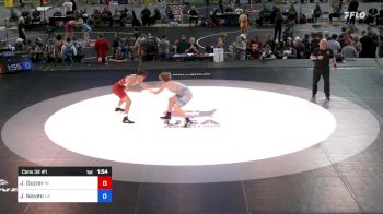 182 lbs Cons 32 #1 - James Dozier, Indiana vs Jackson Naven, California