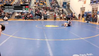 106 lbs Semifinal - Gabe Hagen, Wheatland vs Nick Ticknor, Glenrock