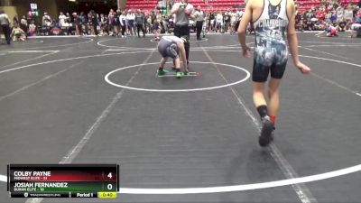 120 lbs Round 1 (6 Team) - Brayden Crumm, Midwest Elite vs Eric Thornton, Duran Elite