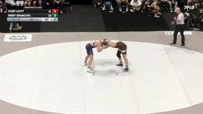 197 lbs 2nd Wrestleback (16 Team) - Remy Brancato, Lehigh vs Cade Lautt, Illinois