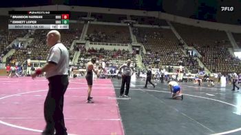 5A 120 lbs 3rd Place Match - Brandon Harman, Beauregard HS vs Emmett Loper, Elberta HS