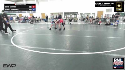 95 kg Semifinal - Cole Martin, Greater Heights Wrestling vs Timmy Ferrand, Journeymen Wrestling Club