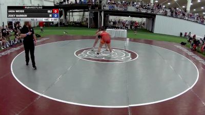 155 lbs Jada Weiss, Ohio Scarlet vs Zoey Barber, Nebraska