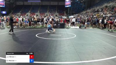 145 lbs Rnd Of 64 - Jonny O'Brien, Pennsylvania vs Gabriel Metzler, Wisconsin